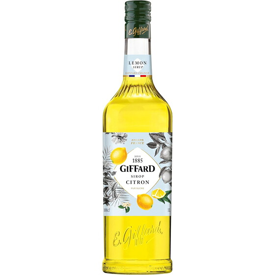 GIFFARD ジファール レモン シロップ 1000ml 小川珈琲 フランス ノンアルコールシロップ コンビニ受取対応商品 母の日 プレゼント
