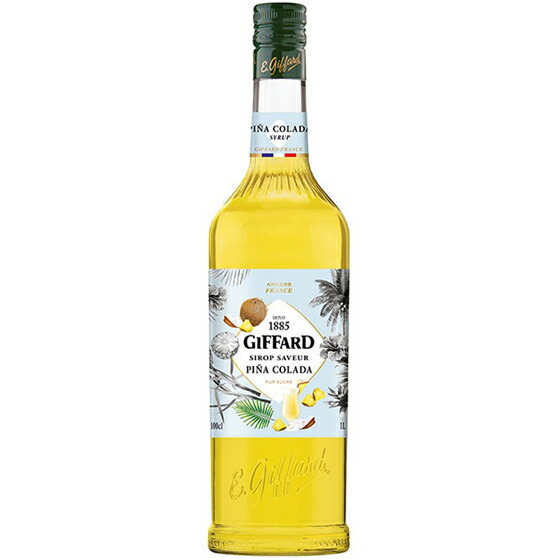 GIFFARD ジファール ピニャコラーダ シロップ 1000ml 小川珈琲 フランス ノンアルコールシロップ コンビニ受取対応商品 母の日 プレゼント