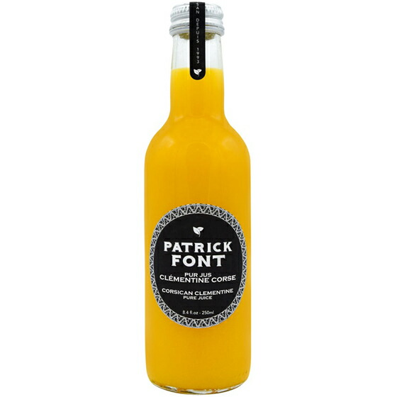 PATRICK FONT パトリック・フォン コルシカ産 ミカンジュース 250ml / 1000ml デニオ総合研究所 フランス ジュース みかん オレンジ コンビニ受取対応商品 お酒 母の日 プレゼント