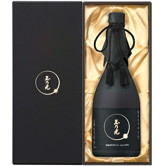 【7/19～26 エントリーでP5倍】 玉乃光 たまのひかり 純米大吟醸 Black Label ブラックレーベル 720ml 化粧箱入り 京都府 玉乃光酒造 日本酒 コンビニ受取対応商品 お酒 お中元 プレゼント｜酒楽SHOP