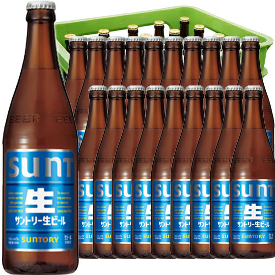 楽天市場】サントリー 生ビール 中瓶 ビール 500ml 6本セット 瓶ビール