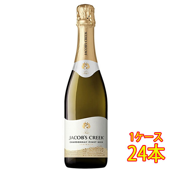 ジェイコブス・クリーク シャルドネ ピノ・ノワール ピッコロ 白 発泡 200ml 24本 オーストラリア 南オーストラリア スパークリングワイン コンビニ受取対応商品 ヴィンテージ管理しておりません、変わる場合があります ケース販売 お酒 お中元 プレゼント|酒楽SHOP