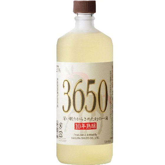 麦焼酎 3650 10年貯蔵 27° 720ml 宮崎県 神楽酒造 焼酎 コンビニ受取対応商品 お酒 母の日 プレゼント