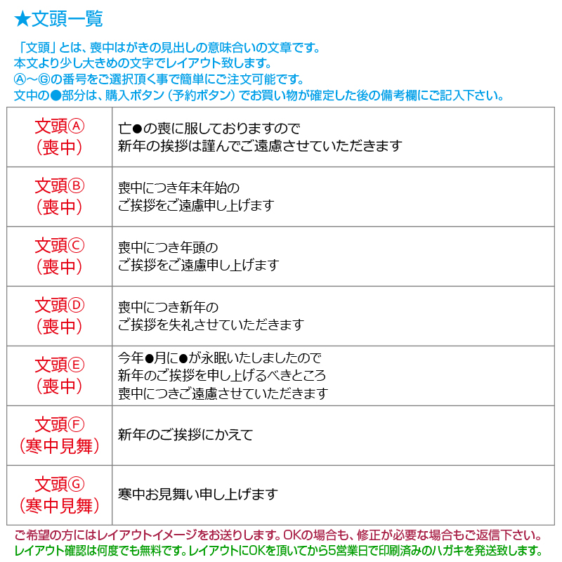 楽天市場 喪中はがき 印刷 官製はがき 切手不要 で 投函 出来ます ハガキ代込み で 官製はがき に印刷します Young Zone Hls Du ｅ はんこ 楽天市場店