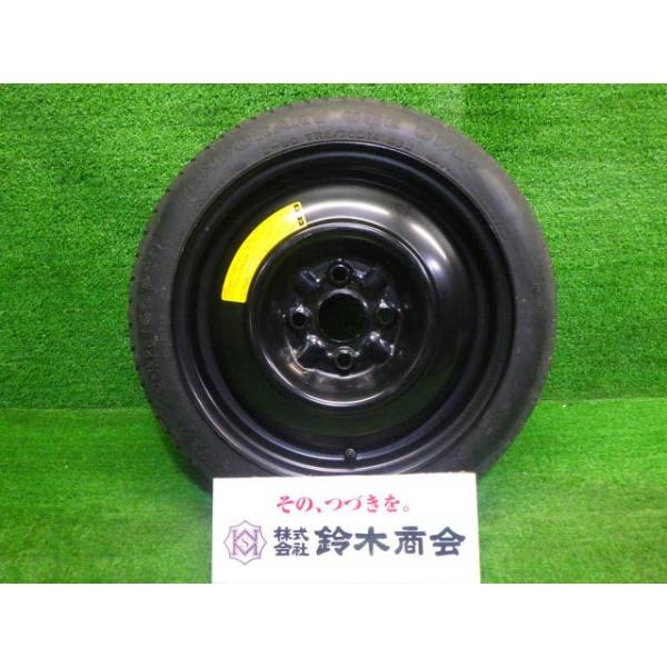 【中古】スペア デミオ タイヤホイールセット 14インチ 4T DE3AS