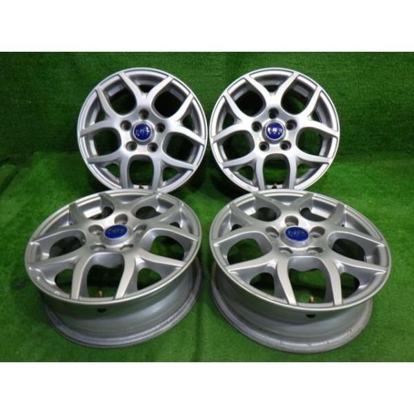【中古】 社外 NR97915ｲﾝﾁ 5J 5穴 4本 114.3 +48 ホイール ｱﾙﾐ ｼﾙﾊﾞｰ