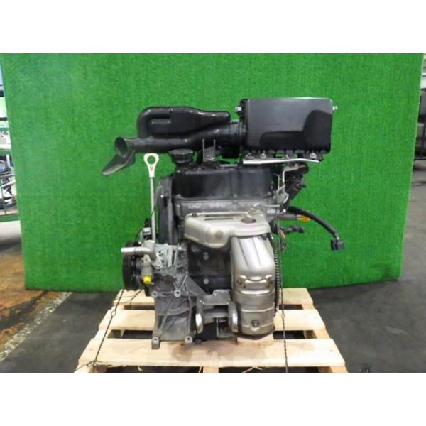 【中古】 eKワゴン H82W エンジンASSY M 4WD 1000C452 P38
