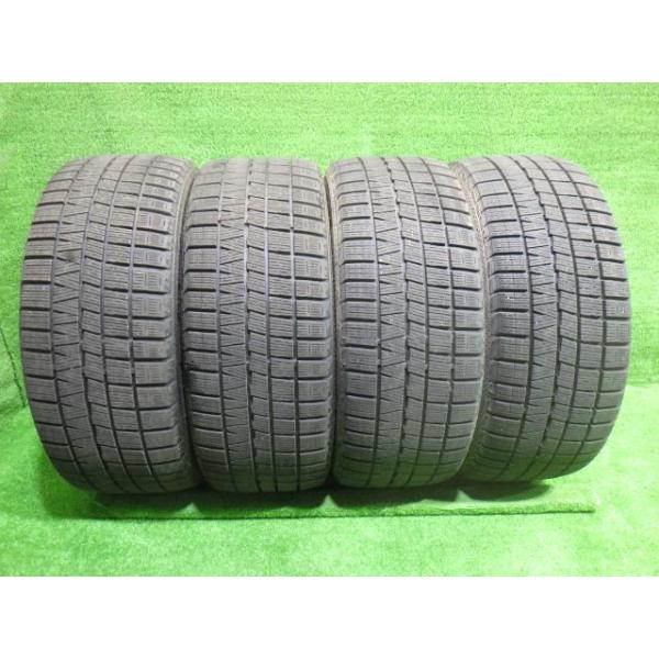 【中古】 Nankang スタッドレス ナンカン CORSAFAESSN-1 245/45R18 4本 7ミリ 2019年 タイヤ 18インチ 冬