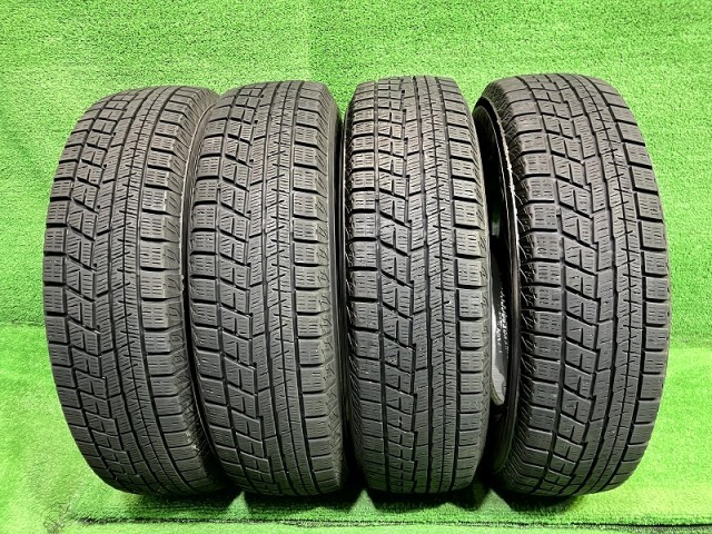 【中古】 YOKOHAMA スタッドレス ヨコハマ アイスガードIG60 165/70R14 4本 2本5ミリ 2本6ミリ タイヤ 14インチ 冬