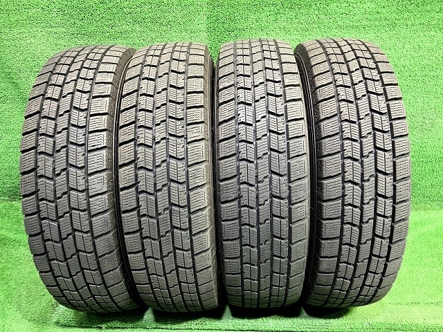 【中古】 GOODYEAR スタッドレス グッドイヤー アイスナビ7 165/70R14 4本 7ミリ 2021年 タイヤ 14インチ 冬