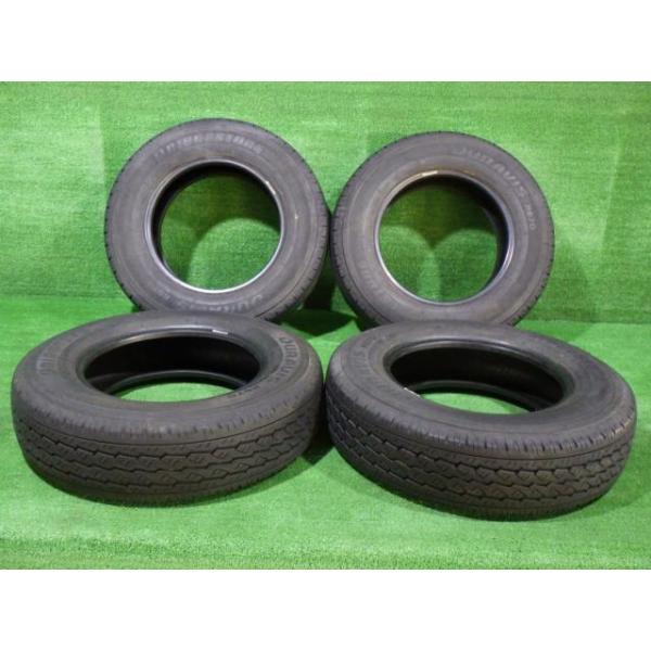 【中古】 BRIDGESTONE サマー ブリヂストン DURAVISR670 185/80R15 103/101L LT 4ホン タイヤ 15インチ 夏
