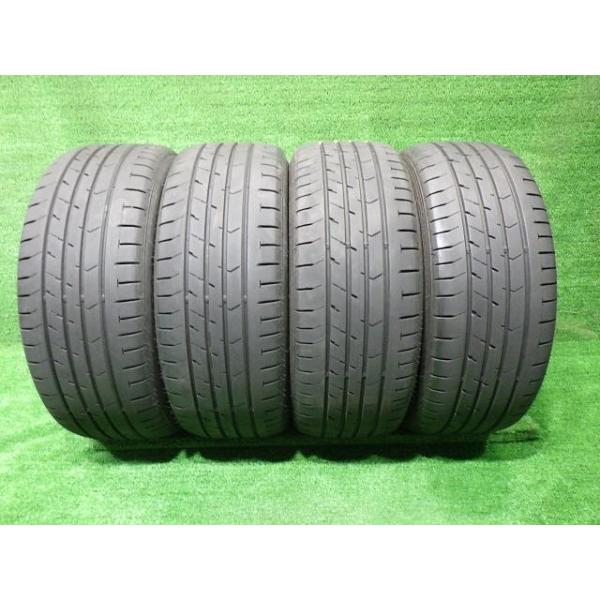 【中古】 GOODYEAR サマー グッドイヤー イーグルRVFECO 215/50R17 4ホン 6ミリ 2021年 タイヤ 17インチ 夏