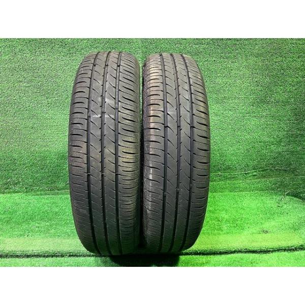 【中古】 TOYO サマー トーヨー ナノエナジー3+ 145/65R15 2本 6ミリ 2022年 タイヤ 15インチ 夏