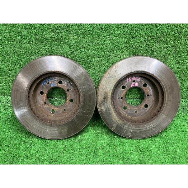 【中古】 フィット GP1 フロントディスクローター・ブレーキローター ハイブリッド ナビプレミアムセレクション 45251-TAR-G00 NH731P