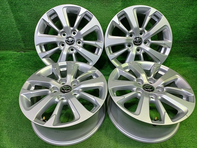 トトさん専用トヨタ ヤリスクロス純正16インチ ホイール 10スポーク シルバー 楽天市場】トヨタ ヤリスクロス 純正アルミホイール 16インチ