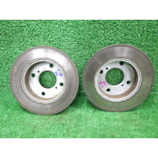 【中古】 ラパン HE21S フロントディスクローター・ブレーキローター X 4WD 55311-67H10 ZE9