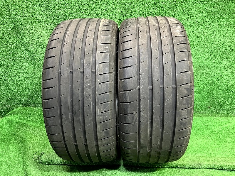 【中古】 Milliver サマー ミレバー スポーツマクロMA349 235/35R19 2本 5ミリ 2023年 タイヤ 19インチ 夏