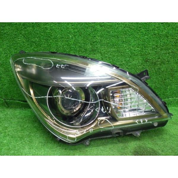 【中古】コーティング済 ソリオ MA15S 右ヘッドランプ・ヘッドライト ブラック&ホワイト2-DJE AL LE10G6223 35120-54M42 Z7T