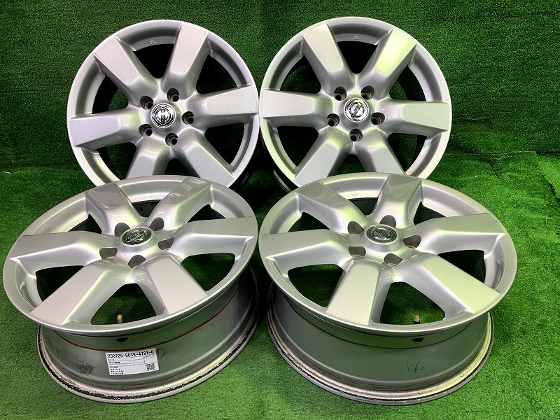 17インチアルミホイール　4本売り　エクストレイルT32 楽天市場】【中古】 日産 NISSAN 純正 日産純正 T32