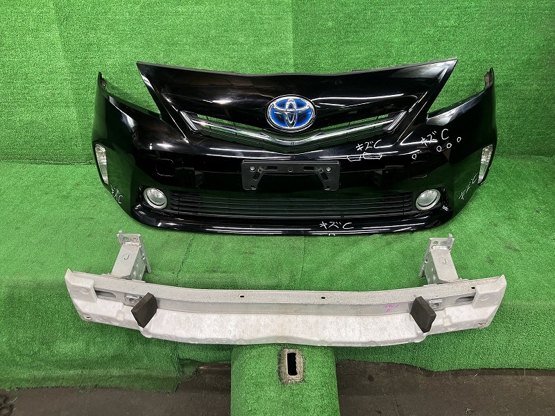 16437◆プリウスα ZVW40 フロントバンパー◆52119-47440 Yahoo!オークション -「プリウスα フロントバンパー」(トヨタ用