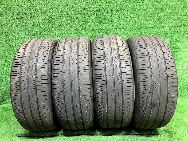 【中古】 BRIDGESTONE サマー ブリヂストン エコピアNH200 225/55R17 4本 2本3ミリ 2本4ミリ タイヤ 17インチ 夏