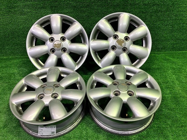 スズキ パレット MK21S 純正アルミホイル/14インチ4.5J＋50 スズキ パレット MK21S 純正アルミホイル/14インチ4.5J＋50