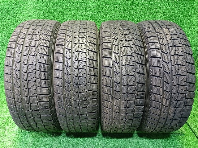 【中古】 DUNLOP スタッドレス ダンロップ ウィンターマックスWM02 185/65R15 4本 6ミリ 2本2021年 タイヤ 15インチ 冬｜鈴木商会　店