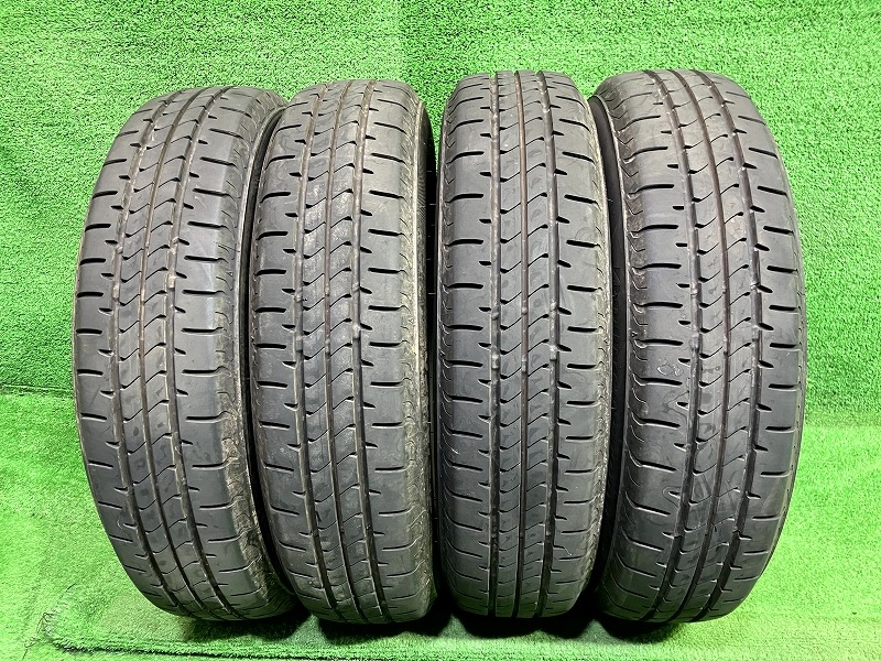 【中古】 BRIDGESTONE サマー ブリヂストン ニューノ 145/80R13 4本 2本5ミリ 2本6ミリ タイヤ 13インチ 夏 12,652円