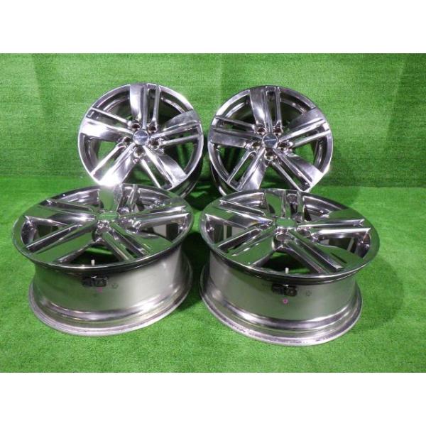 日産エルグランドE52純正ホイールセット 18インチ　バリ山 Yahoo!オークション -「e52 エルグランド 純正 18」(18インチ