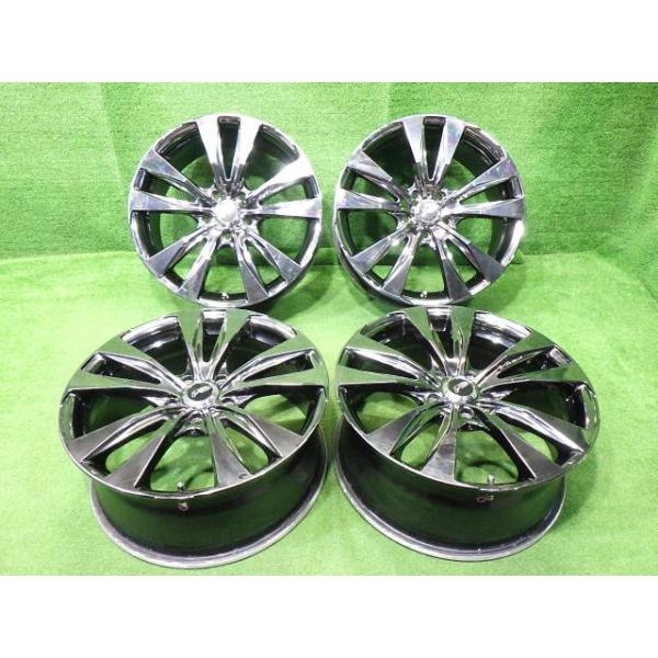 【中古】 社外 VERSUS フォレスター ホイール アルミ メッキ 18インチ 7.5J 5穴 4本 100 +52|鈴木商会 店
