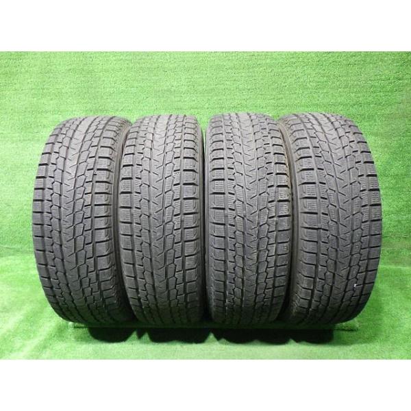 【中古】 YOKOHAMA スタッドレス ヨコハマ G075 225/65R17 4本 8ミリ 2019年 タイヤ 17インチ 冬
