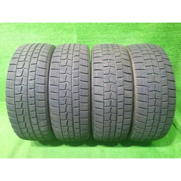 【中古】 DUNLOP スタッドレス ダンロップ ウインターマックスWM01 195/45R16 4本 7ミリ 2016年 タイヤ 16インチ 冬｜鈴木商会　店