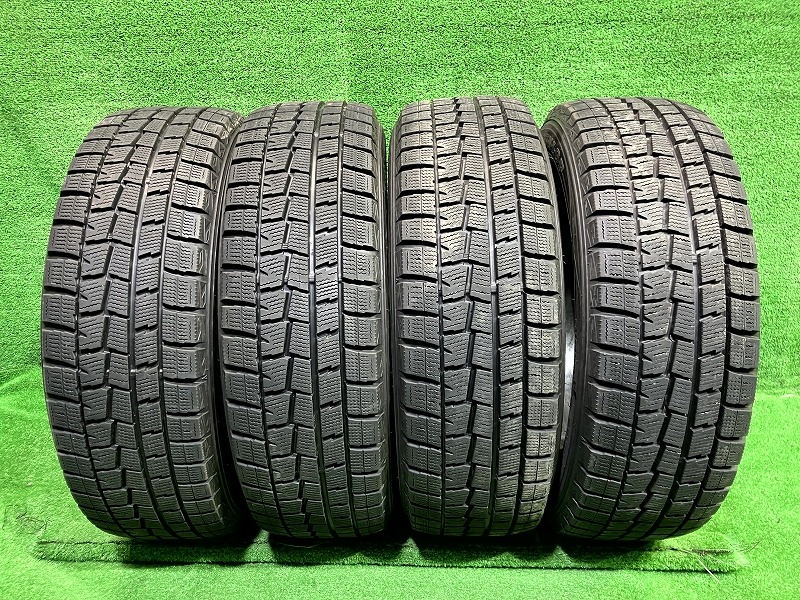 【中古】 DUNLOP スタッドレス ダンロップ ウィンターマックスWM01 185/65R15 4本 7ミリ 2018年 タイヤ 15インチ 冬｜鈴木商会　店