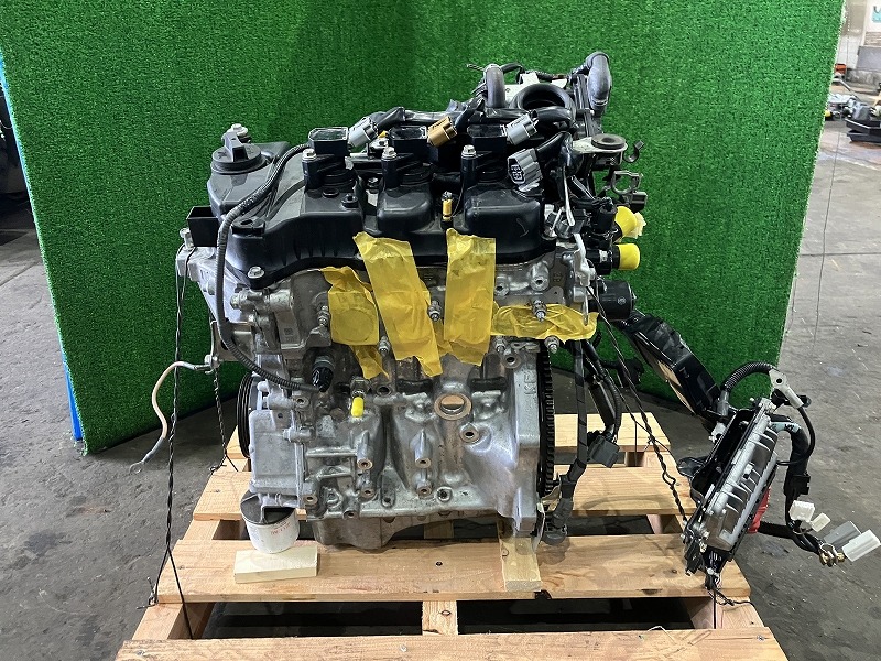 【中古】 ミライース LA360S エンジンASSY L 4WD 19000-B2D12 S28｜鈴木商会　店