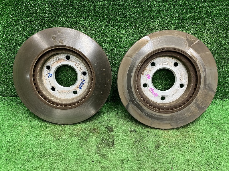 【中古】 ラフェスタ NB30 フロントディスクローター・ブレーキローター 20G 4WD 40206-EN000 AX6