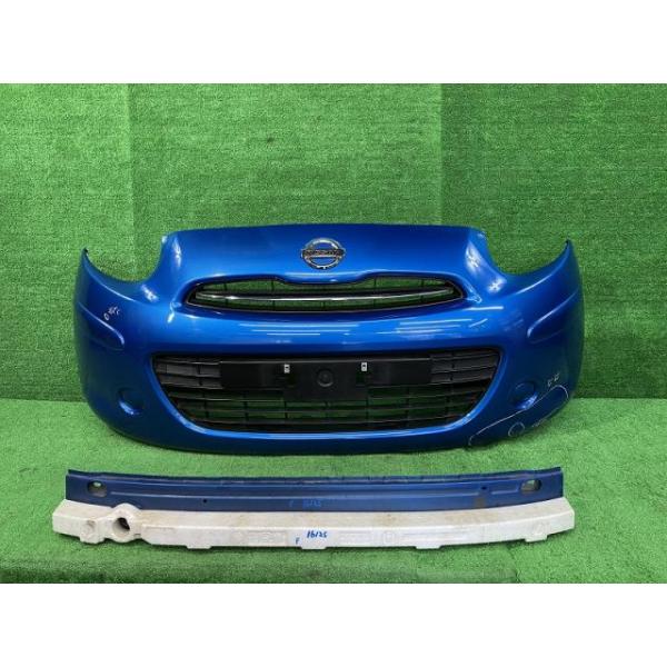 【中古】 マーチ NK13 フロントバンパー 12X FOUR 4WD 62022-1HC1C B51