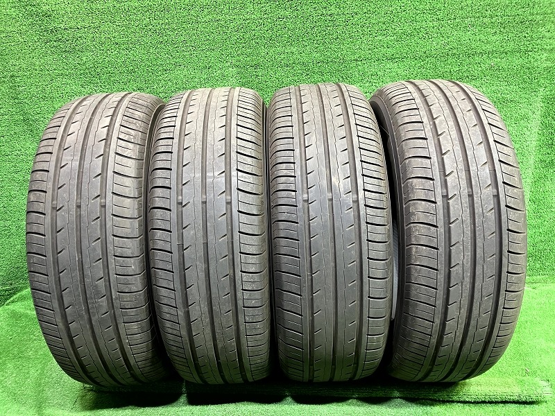 【中古】 YOKOHAMA サマー ヨコハマ ブルーアースES ES32 215/60R16 4本 2本4ミリ 2本5ミリ タイヤ 16インチ 夏