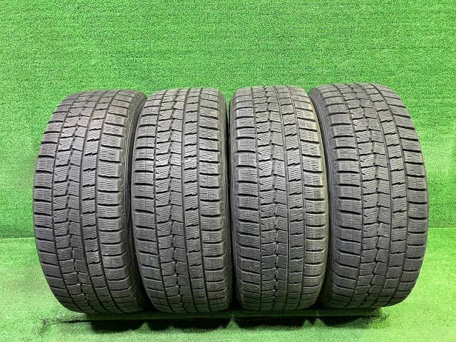 【中古】 DUNLOP スタッドレス ダンロップ ウィンターマックスWM01 225/55R17 4本 7ミリ 2019年 タイヤ 17インチ 冬|鈴木商会 店
