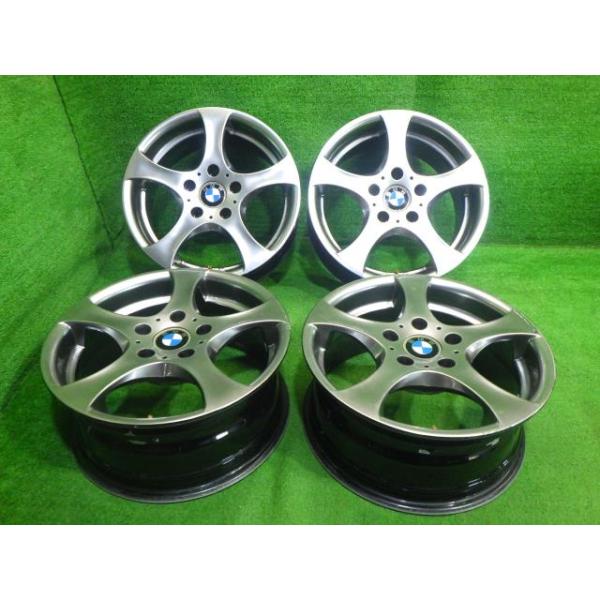 【中古】 社外 BMW ホイール アルミ ガンメタ、16インチ 7J 5穴 4本 120 +34|鈴木商会 店