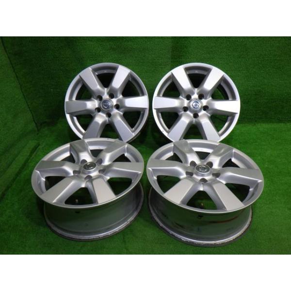 【中古】 日産 NISSAN 純正 エクストレイル NT31 ホイール アルミ シルバー 17インチ 6.5J 5穴 4本 114.3 +45｜鈴木商会　店