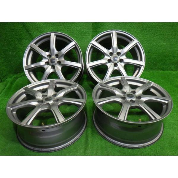 【中古】 ミルアス ZVW50 ホイール 17インチ 7J 5穴 4本 100 +48