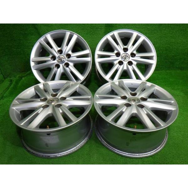 【中古】 トヨタ TOYOTA トヨタ純正 GRX120 マークX GRX120 ホイール 16インチ 7J 5穴 4本 114.3 +50｜鈴木商会　店