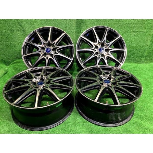 楽天市場】良品 中古アルミホイール 4本 17インチ ホットスタッフ