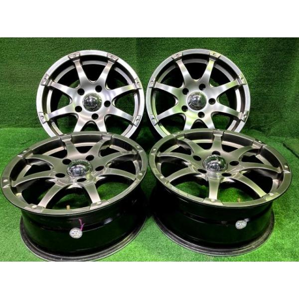 【中古】 MKW WJ40 ホイール 16インチ 7J 5穴 4本 127 +35｜鈴木商会　店