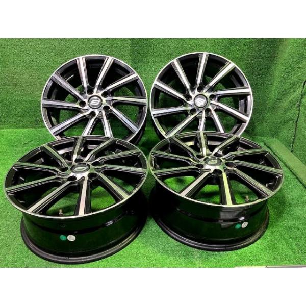 【中古】 ストレンジャー RU4 ホイール 17インチ 7J 5穴 4本 114.3 +48