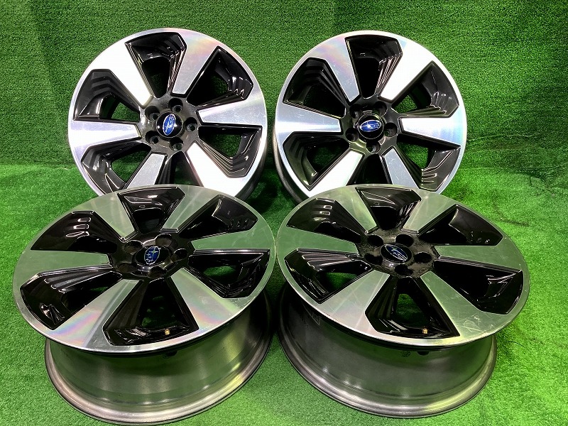 中古 フォレスター DBA-SJ5 スバル純正 17インチ アルミホイール 1本 
