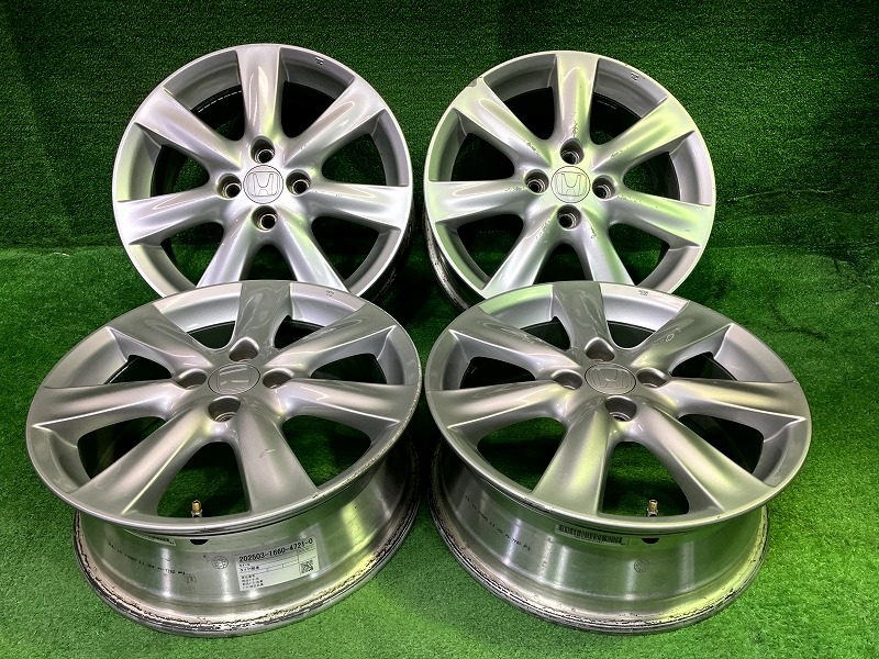 楽天市場】【中古】4本SETホンダ純正ストリームRSZアルミホイール6J17+