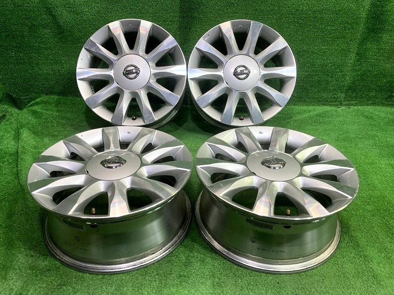楽天市場】【中古 美品】16インチ 4本セット 日産 純正 セレナ 純正