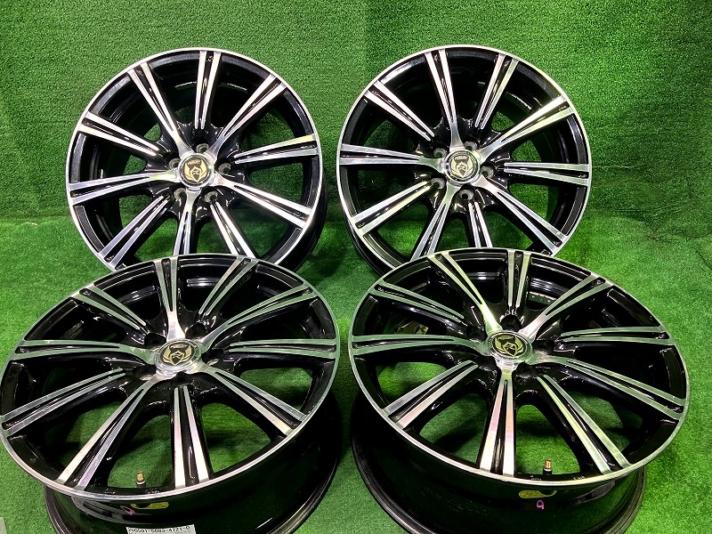 【中古】 ライツレー ZVW30 ホイール 17インチ 7J 5穴 4本 100 +50