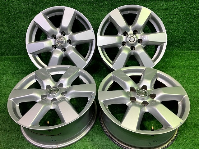 【中古】 日産 NISSAN 日産純正 T31 エクストレイル T31 ホイール 17インチ 6.5J 5穴 4本 114.3 +45